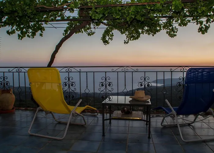 Ferienhaus Panorama Of Deep Blue Tseria